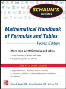 Image for Mathematical handbook of formulas and tables