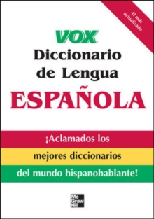 Image for Vox Diccionario de Lengua Espanola