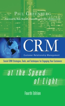 Image for CRM at the speed of light: essential customer strategies for the 21st century