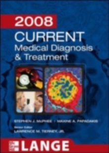 Image for Lange 2008 current medical diagnosis & treatment