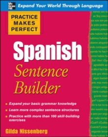 Image for Practice Makes Perfect Spanish Sentence Builder