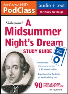 Image for McGraw-Hill's PodClass A Midsummer Night's Dream Study Guide (MP3 Disk)