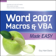 Image for Word 2007 Macros & VBA Made Easy