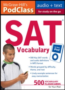 Image for McGraw-Hill's PodClass SAT Vocabulary (MP3 Disk)