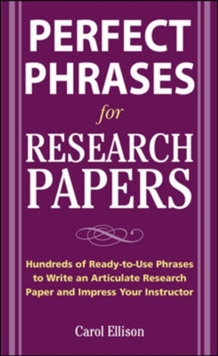 Image for McGraw-Hill's Concise Guide to Writing Research Papers