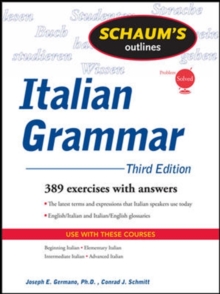 Image for Schaum's Outline of Italian Grammar, Third Edition