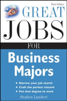 Image for Great jobs for business majors