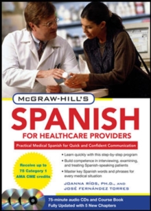 Image for McGraw-Hill's Spanish for Healthcare Providers