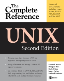 Image for UNIX: the complete reference