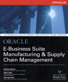 Image for Oracle E-Business Suite Manufacturing & Supply Chain Management