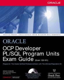 Image for OCP developer PL/SQL program units exam guide