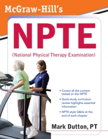Image for McGraw-Hill's NPTE (National Physical Therapy Examination)