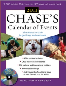Image for Chase's Calendar of Events, 2011 Edition