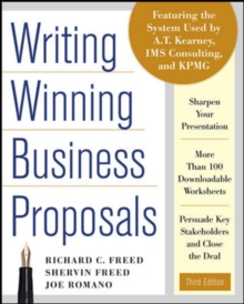 Image for Writing winning business proposals