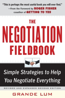 Image for The negotiation fieldbook  : simple strategies to help negotiate everything