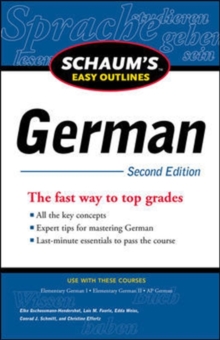 Image for Schaum's Easy Outline of German, Second Edition