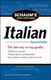 Image for Schaum's Easy Outline of Italian, Second Edition