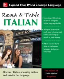 Image for Read & think Italian