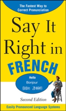 Image for Say It Right in French
