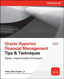 Image for Oracle Hyperion Financial Management tips & techniques  : design, implementation & support