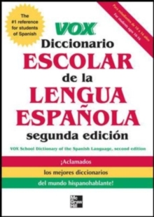 Image for Vox diccionario escolar de la lengua espanola.