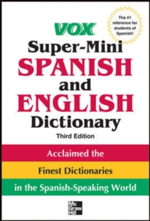 Image for Vox super-mini Spanish and English dictionary.