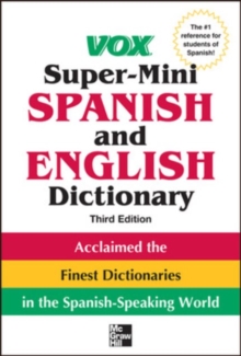 Image for Vox Super-Mini Spanish and English Dictionary