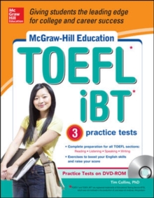 Image for McGraw-Hill Education TOEFL iBT with 3 Practice Tests and DVD-ROM