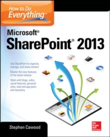 Image for How to Do Everything Microsoft SharePoint 2013