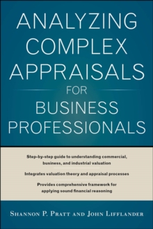 Image for Analyzing complex appraisals for business professionals
