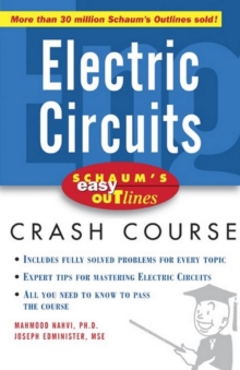 Image for Electric circuits: based on Schaum's outline of theory and problems of electric circuits