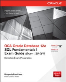 Image for OCA Oracle Database 12c SQL Fundamentals I Exam Guide (Exam 1Z0-061)