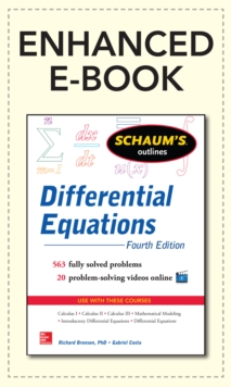 Image for Schaum's Outline of Differential Equations, 4th Edition
