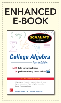 Image for Schaum's outline of college algebra