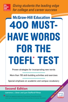 Image for McGraw-Hill Education 400 must-have words for the TOEFL