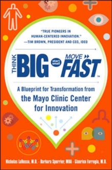 Think Big, Start Small, Move Fast: A Blueprint for Transformation from the Mayo Clinic Center for Innovation