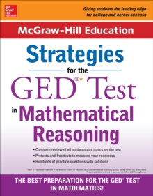 Image for McGraw-Hill education strategies for the GED test in mathematical reasoning.