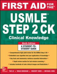 Image for First Aid for the USMLE Step 2 CK, Ninth Edition