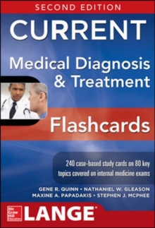 Image for CURRENT Medical Diagnosis and Treatment Flashcards, 2E