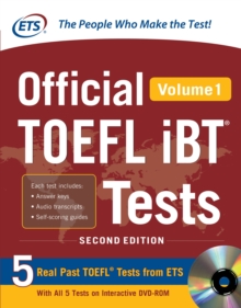Image for Official TOEFL iBT Tests Volume 1, 2nd Edition.