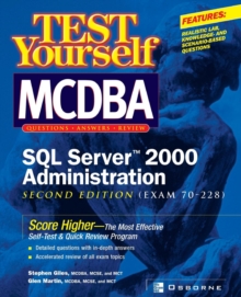 Image for Test Yourself MCDBA SQL Server 2000 Administration (Exam 70-228)
