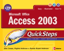 Image for Microsoft Office Access 2003 QuickSteps