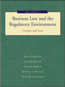 Image for Business Law and the Regulatory Environment