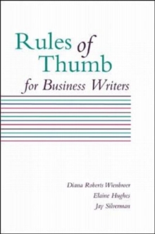Image for Rules of Thumb for Business Writers