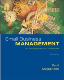 Image for Small Business Management : An Entrepreneur's Guidebook