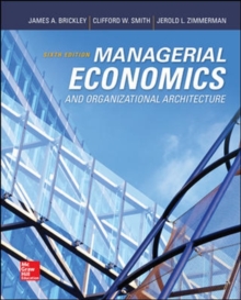 Image for Managerial economics and organizational architecture