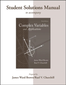 Image for Student's Solutions Manual to accompany Complex Variables and Applications