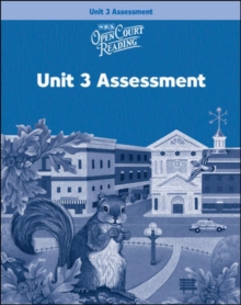 Image for OPEN COURT READING - UNIT 3 ASSESSMENT WORKBOOK LEVEL 3