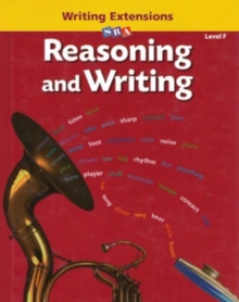 Image for Reasoning and Writing Level F, Writing Extensions Blackline Masters