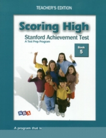 Image for Scoring High on the SAT/10, Teacher's Edition and Poster Package, Grade 5
